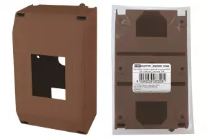 ЭЛМАКС - Бокс КМПн 1/4 для наружной установки IP20 "ЭКО" (бук) инд. штрихкод TDM элмакс, электротехника, кабель, светотехника, elmax.pro