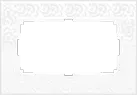 ЭЛМАКС - WL05-Frame-01-DBL-white / Рамка для двойной розетки (белый) элмакс, электротехника, кабель, светотехника, elmax.pro