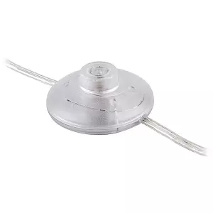 ЭЛМАКС - Сетевой шнур (с ножным выключателем) прозрачный, DM106, артикул 29845 элмакс, электротехника, кабель, светотехника, elmax.pro