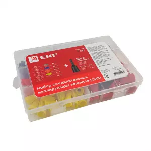 ЭЛМАКС - Набор СИЗ ( СИЗ-1 40шт, СИЗ-2 40шт, СИЗ-3 50 шт, СИЗ-4 15шт, СИЗ-5 10шт, Бита-2шт) EKF PROxima элмакс, электротехника, кабель, светотехника, elmax.pro