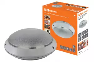 ЭЛМАКС - Светильник НПП 105 "Луна" серый, IP64 1x100 Вт Е27 КЛЛ TDM элмакс, электротехника, кабель, светотехника, elmax.pro