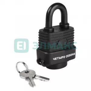 ЭЛМАКС - Замок навесной ВЗ-30 ЧЕТЫРЕ СЕЗОНА элмакс, электротехника, кабель, светотехника, elmax.pro