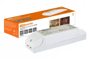 ЭЛМАКС - Трансформатор электронный ТЭ-250 220В/12В 80-250Вт TDM элмакс, электротехника, кабель, светотехника, elmax.pro