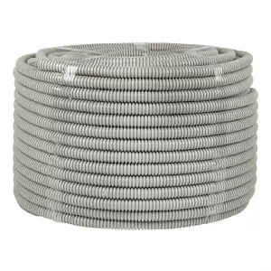 Труба гофр.ПВХ с зондом d16мм (100м)EKF Plast