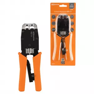 Клещи обжимные КО-11, обжим RJ-11/12/45 (8P8C, 6P6C, 6P4C, 6P2C), "МастерЭлектрик" TDM