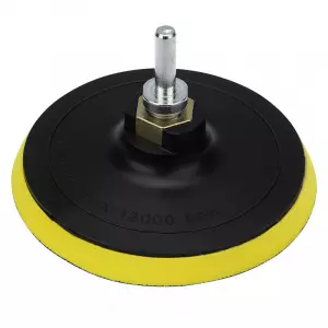 ЭЛМАКС - Насадка для дрели и УШМ с липучкой, адаптер, 125 мм,10 мм, мягкая Kranz элмакс, электротехника, кабель, светотехника, elmax.pro