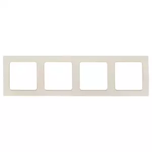 ЭЛМАКС - Стокгольм Рамка 4-местная белая EKF элмакс, электротехника, кабель, светотехника, elmax.pro