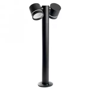 ЭЛМАКС - Светильник садово-парковый, 230V 2*GX53 DH1006, черный (столб) элмакс, электротехника, кабель, светотехника, elmax.pro