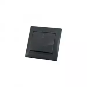 ЭЛМАКС - Кнопка звонковая 6А графит "Лама" TDM элмакс, электротехника, кабель, светотехника, elmax.pro