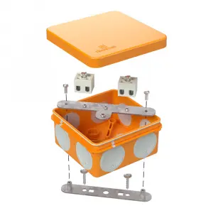 Коробка огнестойкая для о/п двухкомпонентная 60-0210-FR2.5-6 Е15-Е120 80х80х40 Промрукав