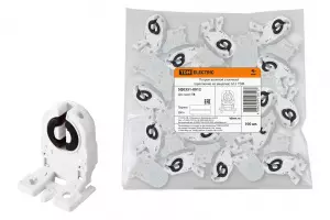 ЭЛМАКС - Патрон втычной стоечный (крепление на защелки) G13 TDM элмакс, электротехника, кабель, светотехника, elmax.pro