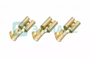 ЭЛМАКС - КЛЕММА ПЛОСКАЯ (КП гнездо - 6мм) 1-1.5мм² (DJ622-D4.8*0.5B) REXANT элмакс, электротехника, кабель, светотехника, elmax.pro