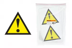 ЭЛМАКС - Знак 150х150мм "Внимание. Опасность" элмакс, электротехника, кабель, светотехника, elmax.pro