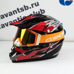 ЭЛМАКС - Шлем кроссовый Avantis Drops (XS, Красный) элмакс, электротехника, кабель, светотехника, elmax.pro
