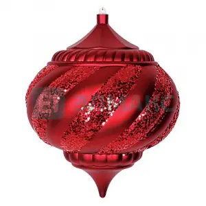 ЭЛМАКС - Елочная фигура "Лампа", 25 см, цвет красный элмакс, электротехника, кабель, светотехника, elmax.pro