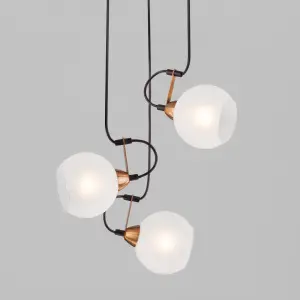 ЭЛМАКС - Подвесной светильник 50175/3 черный элмакс, электротехника, кабель, светотехника, elmax.pro