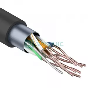ЭЛМАКС - Кабель FTP 4PR 24AWG CAT5e 305м OUTDOOR REXANT элмакс, электротехника, кабель, светотехника, elmax.pro