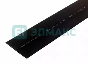 ЭЛМАКС - 100, 0 / 50, 0 мм 1м термоусадка чёрная REXANT элмакс, электротехника, кабель, светотехника, elmax.pro