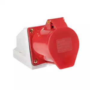 ЭЛМАКС - Розетка 114 3Р+РЕ 16А 380В IP44 EKF элмакс, электротехника, кабель, светотехника, elmax.pro