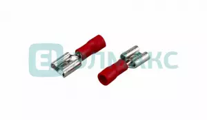 ЭЛМАКС - КЛЕММА ПЛОСКАЯ изолированная гнездо - 7.4мм 0.5-1.5мм² (РПи-м 1.5-(6.3) / РПИм 1,25-250) REXANT элмакс, электротехника, кабель, светотехника, elmax.pro