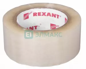 ЭЛМАКС - Скотч упаковочный 48мм x 150м., 50мкм, прозрачный REXANT элмакс, электротехника, кабель, светотехника, elmax.pro