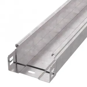 Лоток неперфорированный 150х100х3000 (0,55 мм) (6 м/уп) ЭлектроЛоток Лоток неперфорированный 150х100х3000 (0,55 мм) (6 м/уп) ЭлектроЛоток