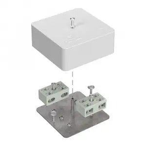 Коробка огнестойкая разветвительная для кабель-канала 40-0450-FR6.0-4-4-Р Е15-Е60 75х75х30 Промрукав Коробка огнестойкая разветвительная для кабель-канала 40-0450-FR6.0-4-4-Р Е15-Е60 75х75х30 Промрукав