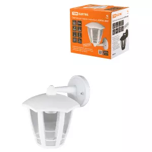 Светильник садово-парковый "СИТИ" НБУ 07-60-004 У1 6-ти гранник настенный вниз белый TDM