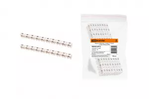 ЭЛМАКС - Маркер наборный - символ "9" белый 1,5 мм2 (150 шт.) TDM элмакс, электротехника, кабель, светотехника, elmax.pro