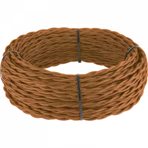 ЭЛМАКС - Ретро кабель витой 3х1,5 (медный) под заказ элмакс, электротехника, кабель, светотехника, elmax.pro