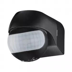 ЭЛМАКС - Инфракрасный датчик движения 12m 1,8-2,5m 800W IP44 180 Черный SNS-M-10 элмакс, электротехника, кабель, светотехника, elmax.pro