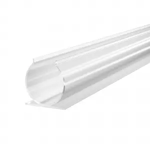 Пластиковый профиль для гибкого неона D22мм 1м 20092