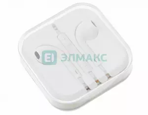 ЭЛМАКС - Наушники с микрофоном белые элмакс, электротехника, кабель, светотехника, elmax.pro