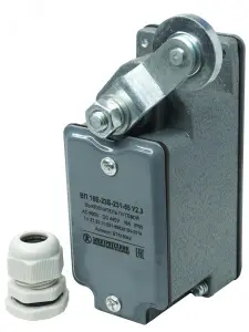 ЭЛМАКС - Выключатель путевой ВП16Е-23Б-231-55 У2.3 рычаг с роликом с сальником ход вправо самовозврат элмакс, электротехника, кабель, светотехника, elmax.pro