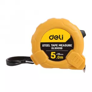 ЭЛМАКС - Рулетка Deli DL9005B 5м*19мм Метрическая. Корпус ударопрочный. элмакс, электротехника, кабель, светотехника, elmax.pro