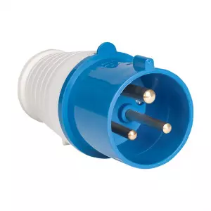 ЭЛМАКС - Вилка 023 2Р+РЕ 32А 220В IP44 EKF элмакс, электротехника, кабель, светотехника, elmax.pro