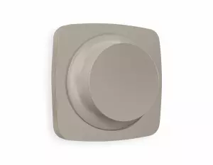 ЭЛМАКС - Лицевая панель OMEGA (Серо-бежевый матовый) для светорегулятора универсального QUANT OP3655 элмакс, электротехника, кабель, светотехника, elmax.pro