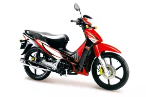 Скутеретта 125 куб. WAVE (красный) Motoland