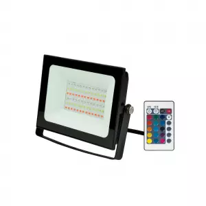 ЭЛМАКС - ULF-F60-30W/RGB IP65 200-240В BLACK Прожектор светодиодный. Мультиколор. Пульт ДУ (в/к). Корпус черн элмакс, электротехника, кабель, светотехника, elmax.pro