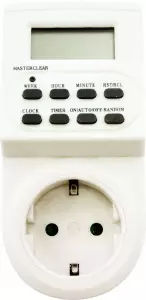 ЭЛМАКС - Розетка с таймером (недельная) 3500W/16A 230V, TM22 элмакс, электротехника, кабель, светотехника, elmax.pro