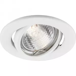 ЭЛМАКС - Светильник потолочный встраиваемый, MR16 G5.3 белый, DL11 элмакс, электротехника, кабель, светотехника, elmax.pro