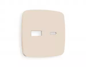 ЭЛМАКС - Лицевая панель OMEGA (Бежевый матовый) для розетки 2USB тип A+C QUANT OP3310 элмакс, электротехника, кабель, светотехника, elmax.pro