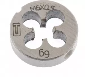 ЭЛМАКС - Плашка М6 х 0,5 мм Сибртех элмакс, электротехника, кабель, светотехника, elmax.pro