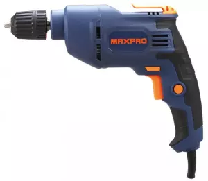ЭЛМАКС - MAX-PRO Дрель Электрическая 450Вт; 0-2700об/мин; Быстрозажимной патрон 0,8-10мм; 1,1 кг; Резиновые в элмакс, электротехника, кабель, светотехника, elmax.pro