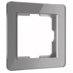 ЭЛМАКС - W0012704/ Рамка на 1 пост Acrylic (графит) элмакс, электротехника, кабель, светотехника, elmax.pro