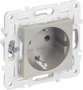 ЭЛМАКС - SKANDY Роз. с з/к/ш 16А SK-R04Sh шамп. IEK элмакс, электротехника, кабель, светотехника, elmax.pro