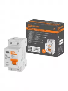 АВДТ 32 2P(1P+N) C6А 30мА 4,5кА тип АС TDM