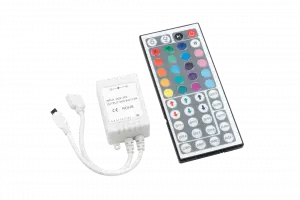 ЭЛМАКС - LED MIX RGB controller инфракрасный 6А 72W 12V/24V 44кнопки, IR-RGB-44-6A элмакс, электротехника, кабель, светотехника, elmax.pro