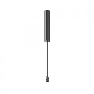 Основание потолочное Long 385мм для блока питания с вводом питания Flarity черный