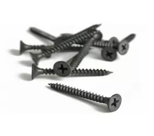 ЭЛМАКС - Саморез черный гипс/металл мелкая резьба d 3,5 мм; длина 45 мм элмакс, электротехника, кабель, светотехника, elmax.pro